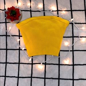 Forever 21 Tube Top Crop Top